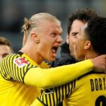 Bundesliga: Haaland regresa, anota 2 para que el Dortmund ascienda a la cima