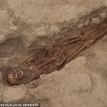 Los restos humanos de 29 personas enterradas como ofrendas de sacrificio hace más de 1.000 años han sido descubiertos en un templo preinca en el norte de Perú.