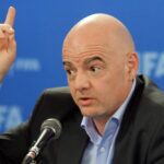 El presidente de la FIFA, Gianni Infantino, explica los resultados de la reunión del Consejo de la FIFA