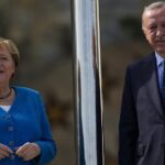 Erdogan de Turquía se despide de Merkel después de 16 años