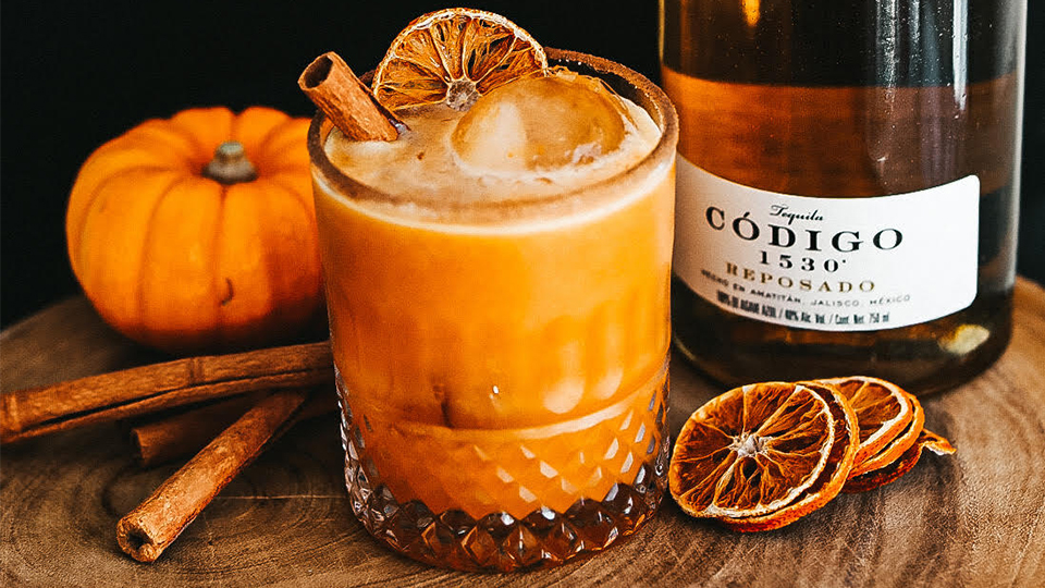 I’m Swapping PSLs For These Boozy Pumpkin Margaritas Instead