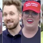 Jordan Klepper Trolls Implacablemente a los Fans de Trump en el Rally MAGA 'Totalmente Normal'