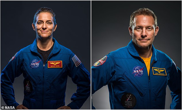 Los astronautas Nicole Mann (izquierda) y Josh Cassada (derecha) serán el comandante y piloto de la misión Crew-5 de la compañía ahora propiedad de Elon Musk en el otoño de 2022