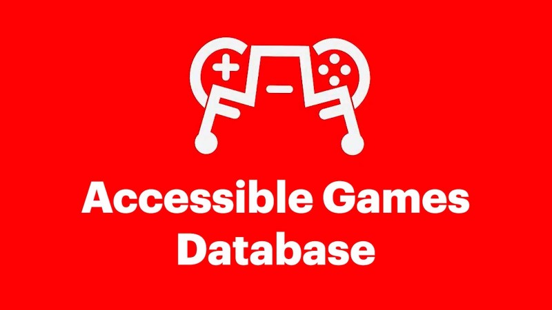 La base de datos de juegos accesibles ayuda a localizar juegos accesibles para jugar