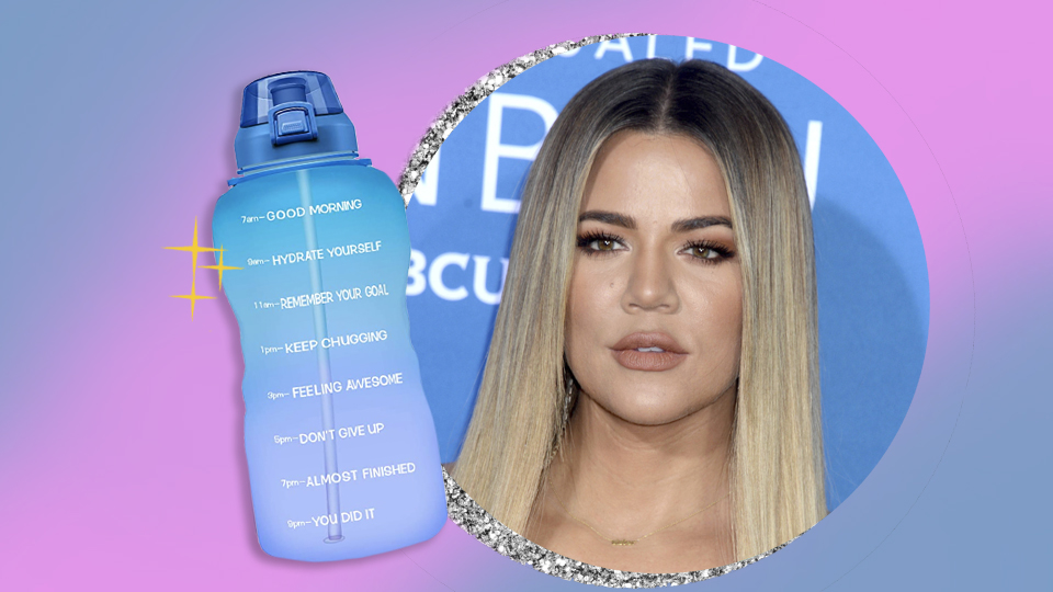 Khloé Kardashian’s Fave Amazon Water Bottle Is On Sale For Under $15