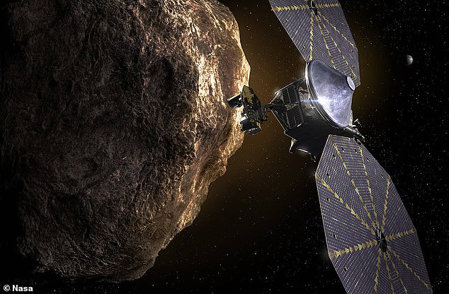 La misión Lucy de la NASA se lanzará esta semana, comenzando un viaje de 12 años a través del sistema solar que incluirá un paso de ocho asteroides diferentes en la órbita de Júpiter.