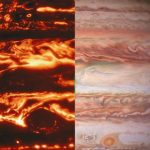 La monstruosa tormenta de Júpiter no solo es amplia sino sorprendentemente profunda