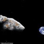 Se podrían extraer dos asteroides cercanos a la Tierra ricos en metales para obtener sus recursos.  El asteroide 1986 DA (impresión del artista) podría tener hierro, níquel y cobalto por valor de más de $ 11 billones