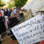 Los manifestantes pro militares piden la disolución del gobierno de Sudán