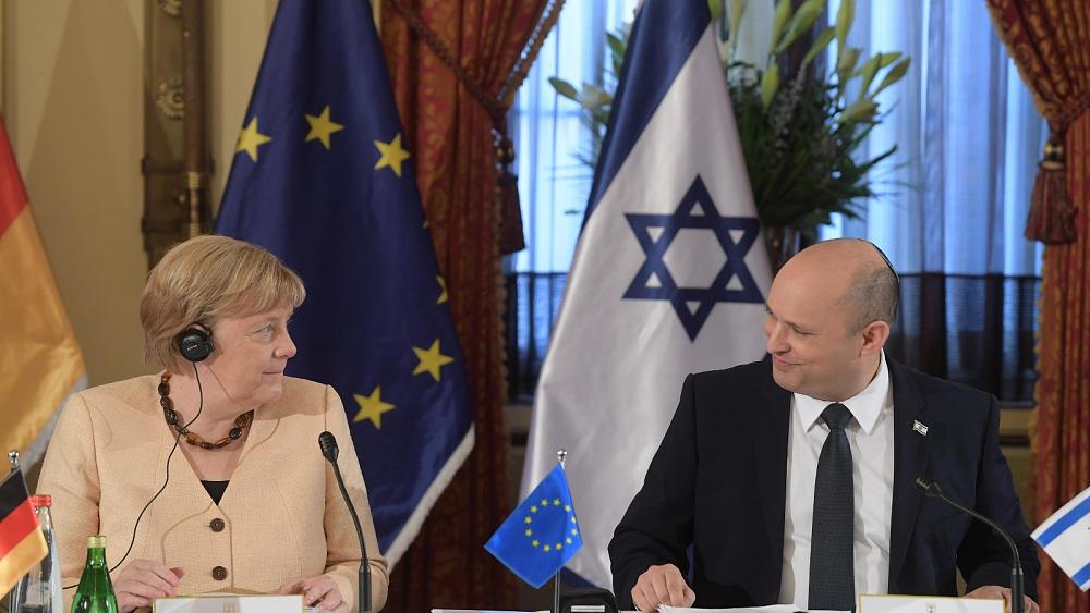 Merkel advierte sobre aumento del antisemitismo en la última visita oficial a Israel