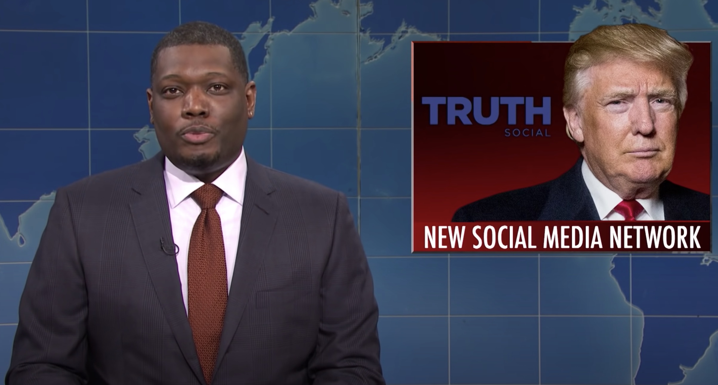 'SNL': Actualización de fin de semana compara la verdad social de Trump con el Registro Nacional de Delincuentes Sexuales