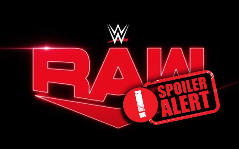 Spoiler sobre los planes de WWE para RAW esta noche
