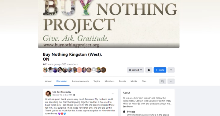 Vecinos de Kingston se unen por bondad grupo de Facebook - Kingston