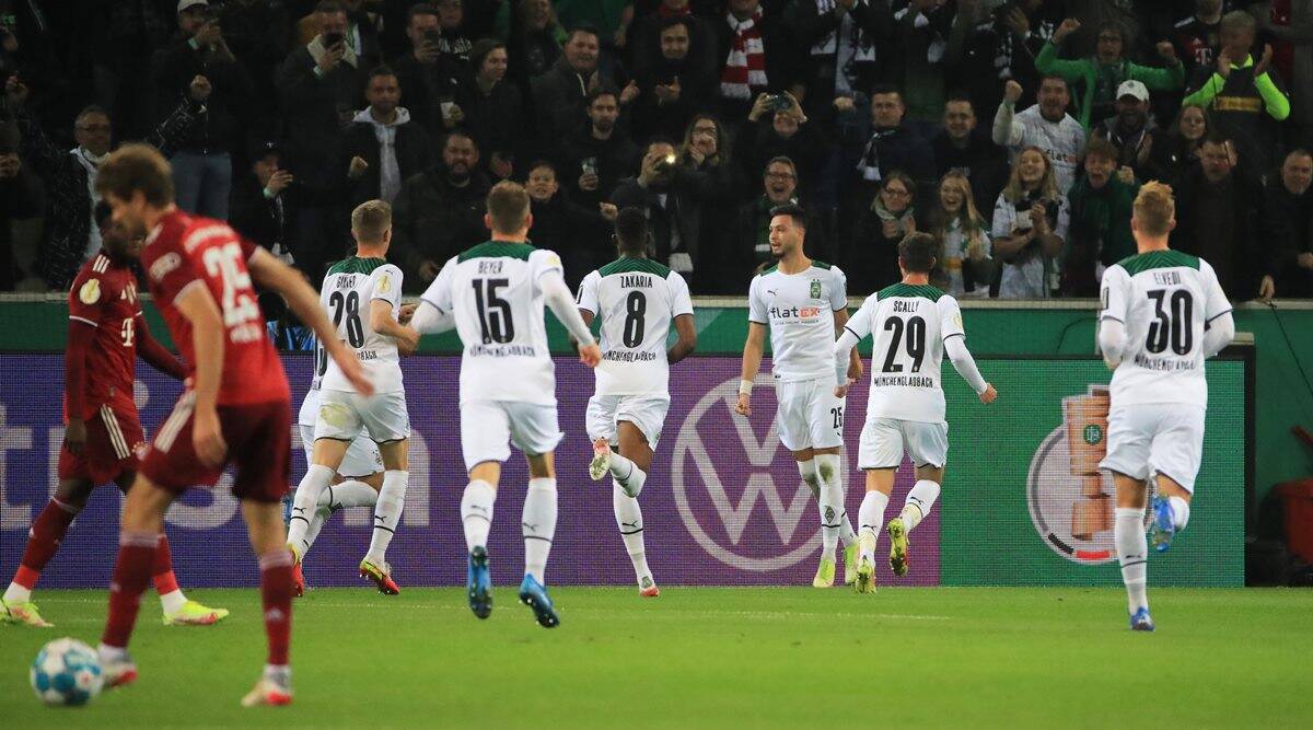 Ver: el Bayern sufrió su derrota más dura en la Copa, 5-0 en Gladbach
