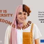 El Consejo de Europa elimina las imágenes de la campaña del hijab en medio de una reacción violenta