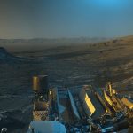 ¡Querría que estés aquí!  El rover Curiosity de la NASA ha marcado el décimo aniversario de su lanzamiento a Marte al enviar una espectacular 'postal' desde el Planeta Rojo (en la foto)