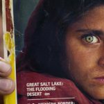 Evacua a una niña afgana del famoso retrato de portada a Italia