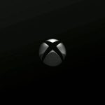 Xbox logo black and white