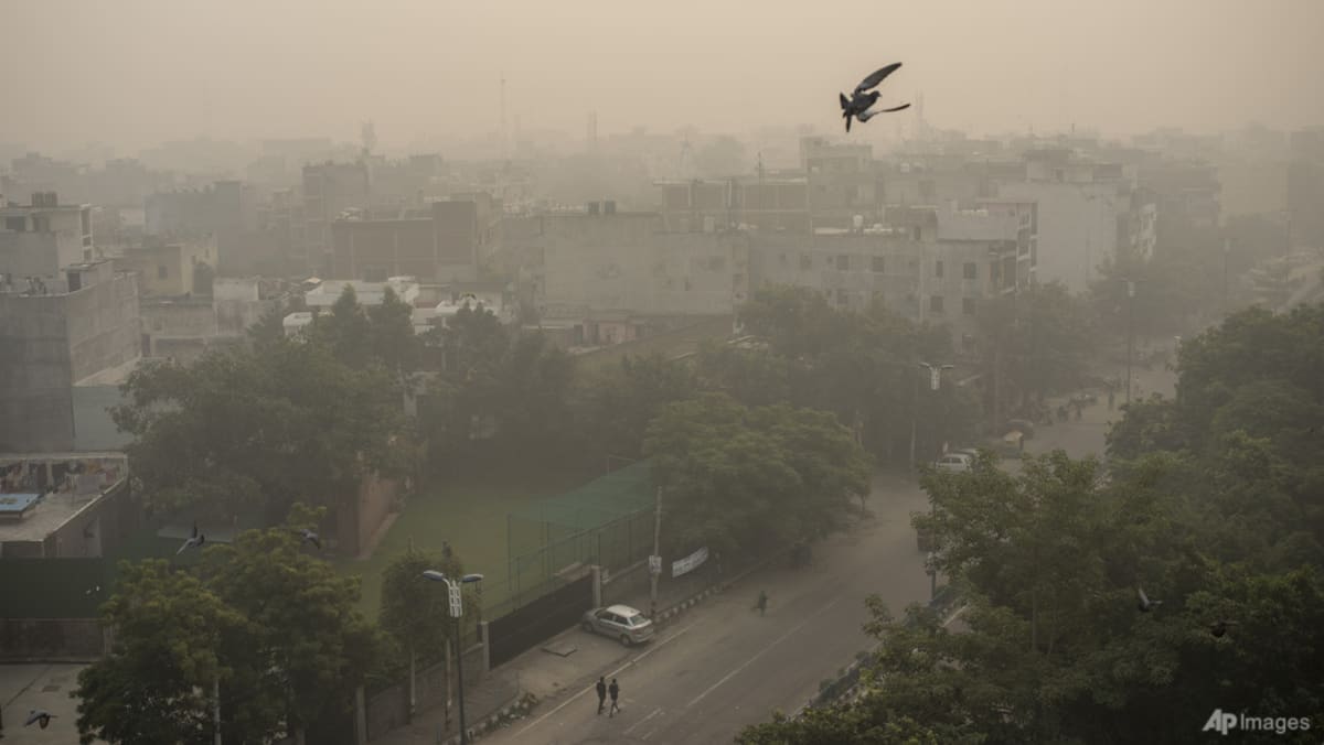 Las peligrosas ruinas aéreas de la capital india regresan a la escuela a medida que disminuyen las restricciones de la pandemia de COVID-19