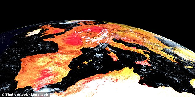 A menos que el mundo tome medidas, Europa puede esperar que se produzcan olas de calor de 'Lucifer' para el 2100, advirtió la Oficina Meteorológica (imagen de stock)