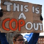 Manifestantes climáticos de Glasgow a la Coalición COP26: 'Te estamos mirando'