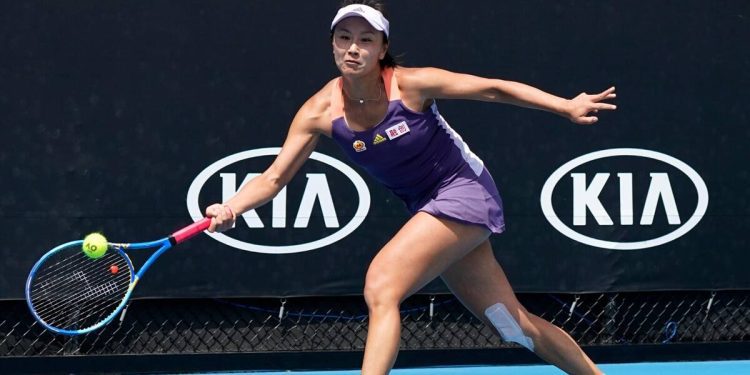 La pérdida de los eventos de China por Peng Shuai podría ir más allá de 2022: WTA