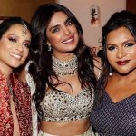 Priyanka Chopra se vuelve retro chic en la fiesta de Diwali de Lilly Singh