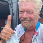 Richard Branson herido en 'colosal accidente ciclista' en las Islas Vírgenes Británicas
