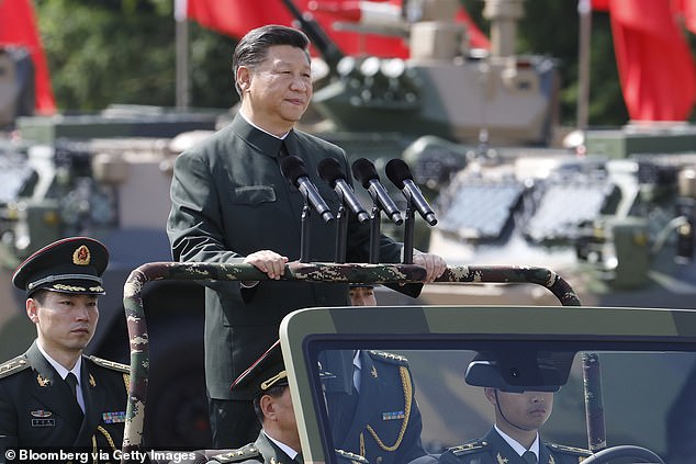 Un importante estratega de defensa advirtió que el presidente chino, Xi Jinping, está expandiendo su influencia en el sudeste asiático (en la foto de 2017)