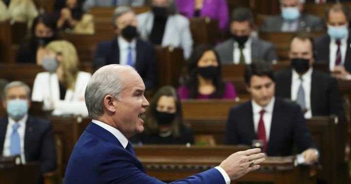 'Tono de corrupción': O'Toole y Singh apuntan a Trudeau por el discurso del trono - National