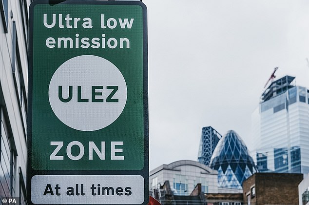 ULEZ cubrirá el centro de Londres a partir de 2019, pero bajo los nuevos planes se extendió masivamente a todo el interior de Londres dos años después.