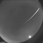 Un meteoro 'raspador de la tierra' voló a través del cielo nocturno a principios de esta semana, dijo la NASA