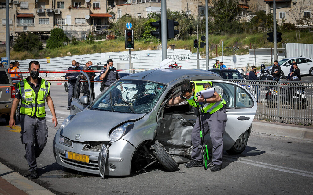 361 israelíes muertos en accidentes automovilísticos durante el año pasado, el más mortífero desde 2017