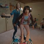 PEN15 -- “Shadow” - Episode 210 -- Anna helps her dad move into an apartment. Maya is confronted by a surprise visitor from Japan. Anna (Anna Konkle), and Maya (Maya Erskine), shown. (Photo by: Courtesy of Hulu)