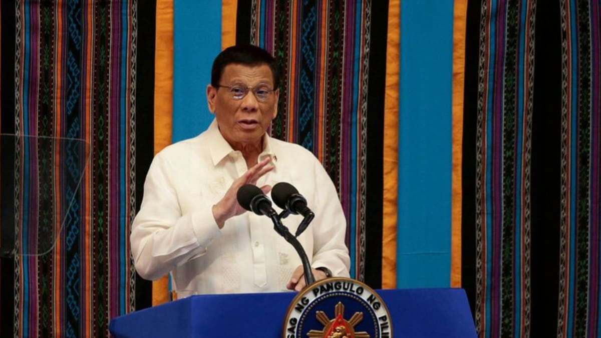 Duterte de Filipinas retira su candidatura a un escaño en el Senado
