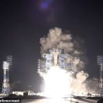 El cohete de transporte pesado Angara A-5 de nueva generación fue lanzado el lunes desde el puerto espacial de Plesetsk.