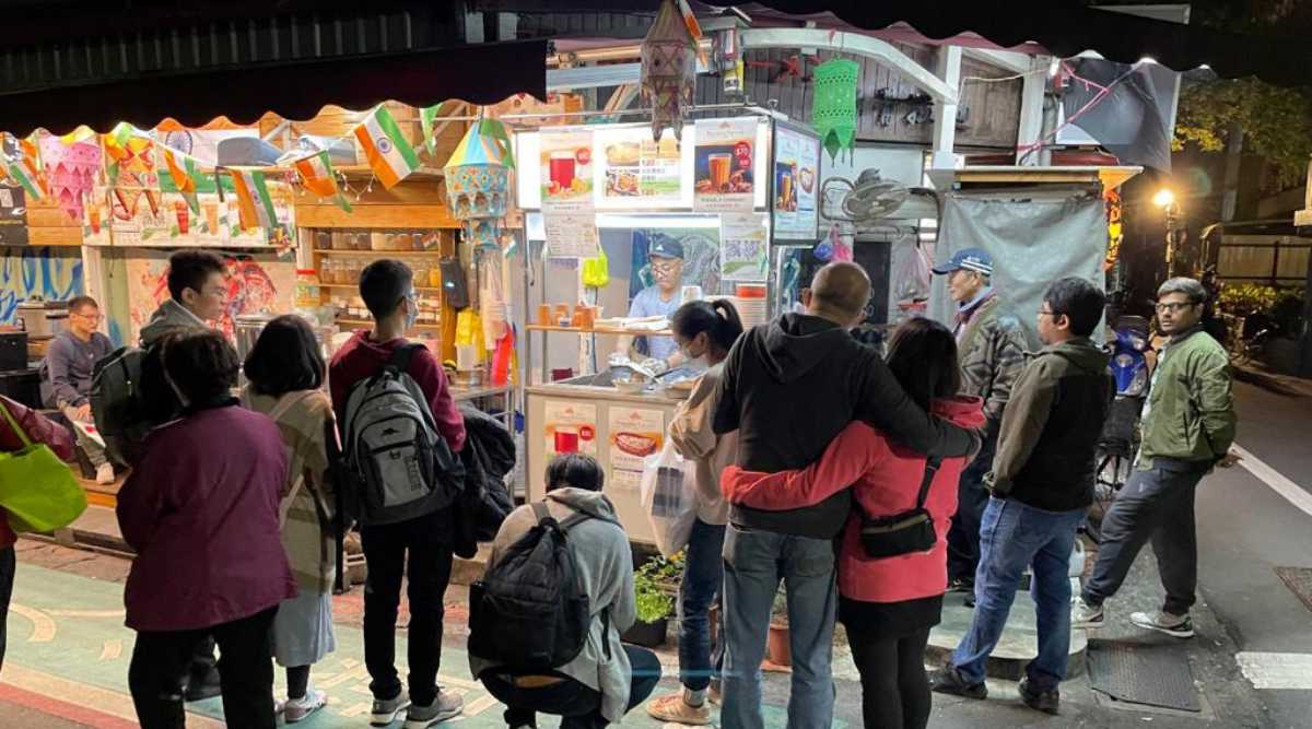 En Taipei, la comida india es un buen negocio
