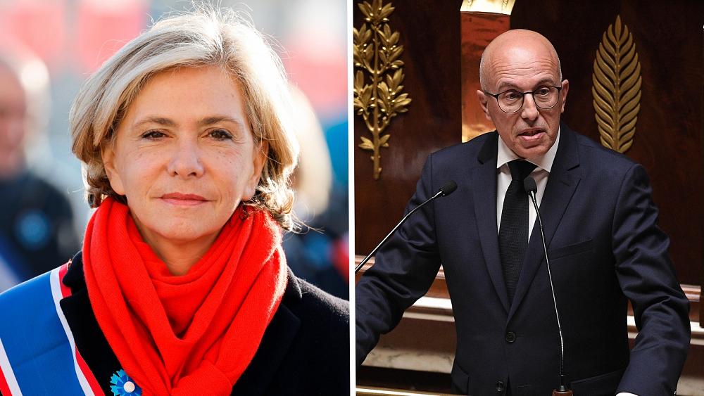 Pecresse y Ciotti compiten por la nominación presidencial de la derecha francesa