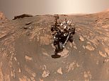Pero primero, ¡déjame tomar una selfie!  El rover Curiosity de la NASA toma una foto de 360 ​​grados en el Planeta Rojo