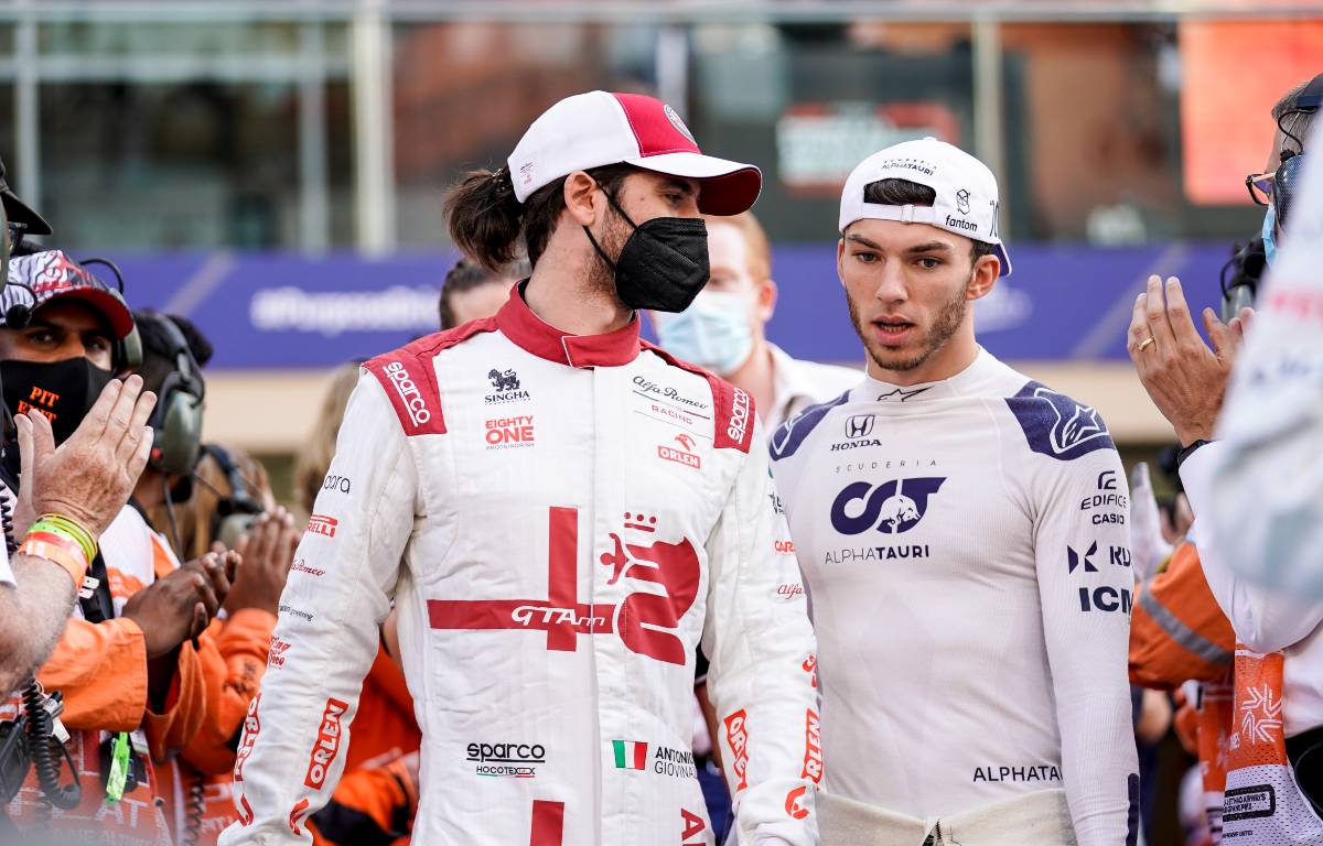 Pierre Gasly 'realmente triste' de ver a Antonio Giovinazzi dejar la F1