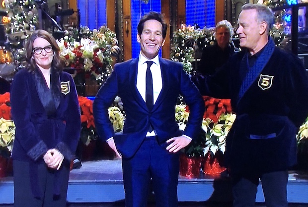 'SNL': Tom Hanks, Tina Fey y Steve Martin se unen a Paul Rudd en un show navideño impactado por COVID