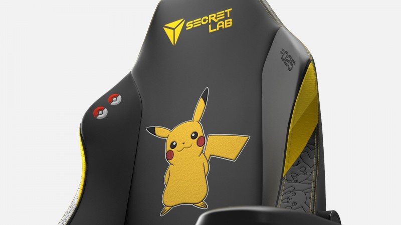 Secretlab presenta nuevas sillas para videojuegos de la colección Pokémon