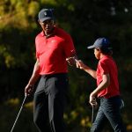 Tiger Woods 'cansado pero agradecido' después de terminar en segundo lugar junto a Son en el Campeonato de la PNC