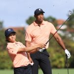 Tiger Woods está disfrutando de 'todo' en el Campeonato de la PNC, ya que el equipo Woods se encuentra a solo tres golpes de distancia