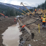 Trans Mountain Pipeline se reinicia después de una pausa de tres semanas debido a las inundaciones de BC
