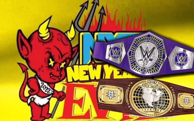 WWE Unifying NXT Cruiserweight y títulos norteamericanos en New Year's Evil
