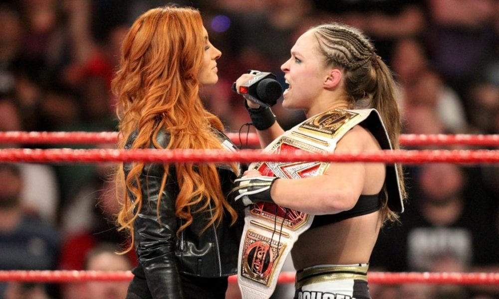 Becky Lynch reacciona a los rumores de regreso de Ronda Rousey a WWE