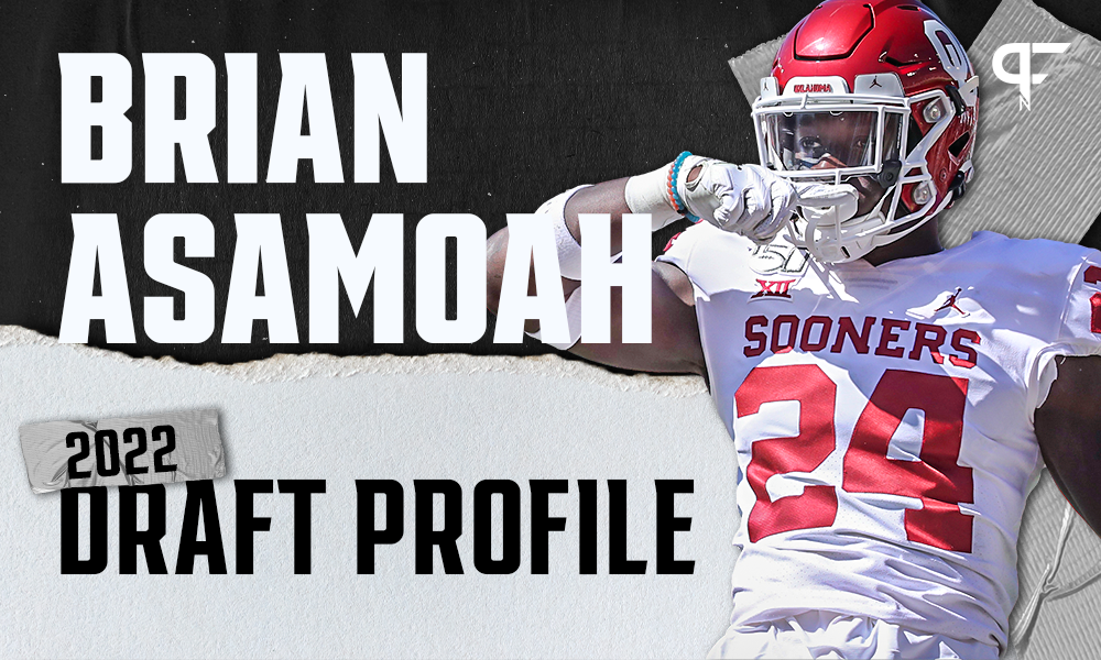 Brian Asamoah, LB de Oklahoma |  Informe de exploración del draft de la NFL