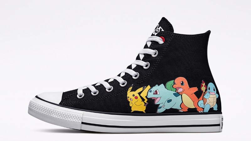 Converse y Pokémon se unen para Pikachu, Jigglypuff, Meowth Shoes y más