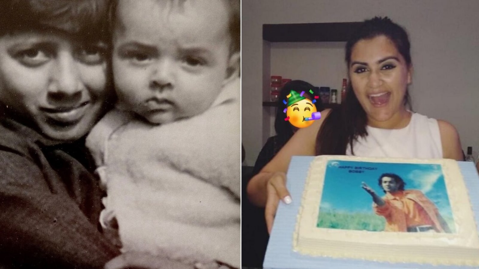 Cumpleaños de Bobby Deol: Sunny Deol comparte una foto de la infancia con su hermanito, un fan pakistaní le desea al actor un pastel
